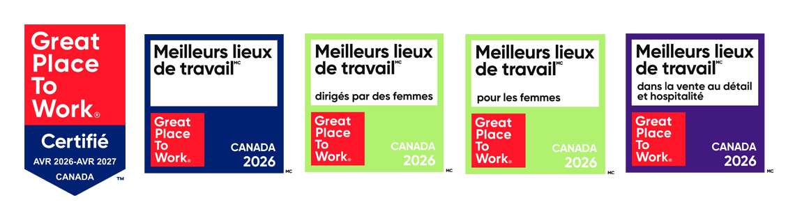Badges certifiés Great Place To Work - Badge des équipes de direction les plus fiables | Meilleurs lieux de travail gérés par des femmes | Meilleurs lieux de travail pour les femmes