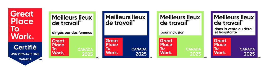 Badges certifiés Great Place To Work - Badge des équipes de direction les plus fiables | Meilleurs lieux de travail gérés par des femmes | Meilleurs lieux de travail pour les femmes