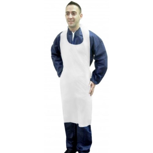 Ronco Coverme™ PEA4 1.5 mil Polyethylene Apron, 60 x 38 inches, 100/Pck