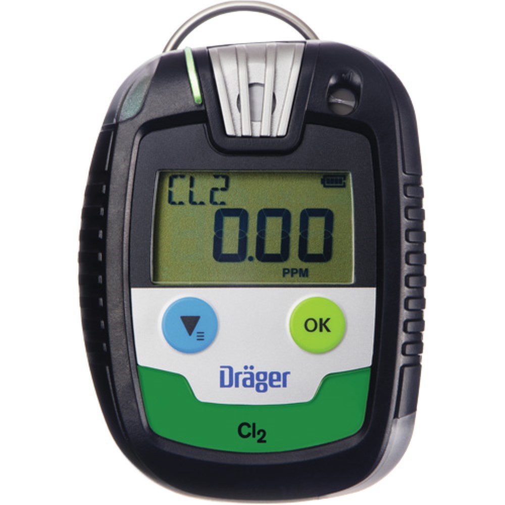 Dräger Pac® 8000 Chlorine Gas Detector | 8326352 | Cl₂ Monitor 0