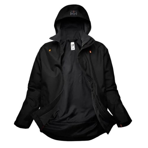 helly hansen oxford waterproof shell jacket with ripstop fabric