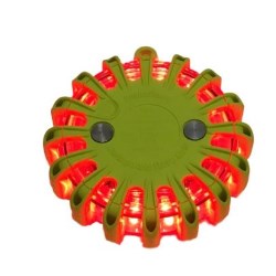 Powerflare Safety Light | Red LED Yellow Shell | PF210M-R-Y | SPI ...