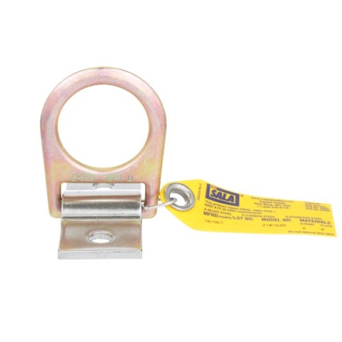 can024 plaque d'ancrage avec anneau d'accrochage en "d" 2101639 2101639