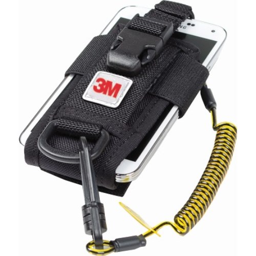 can127 adjustable radio/cell phone holster with clip2loop coil and micro d-ring 1500089