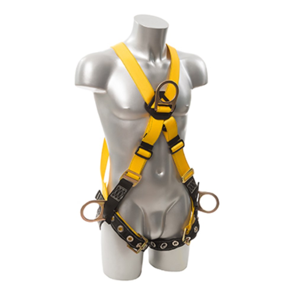 Ceinture Polyester Résistant Ceinture De Sécurité Travail SunniMix - Harnais Antichute - Charge 2200kg - Pour Chantier, Escalade Harnais Sm