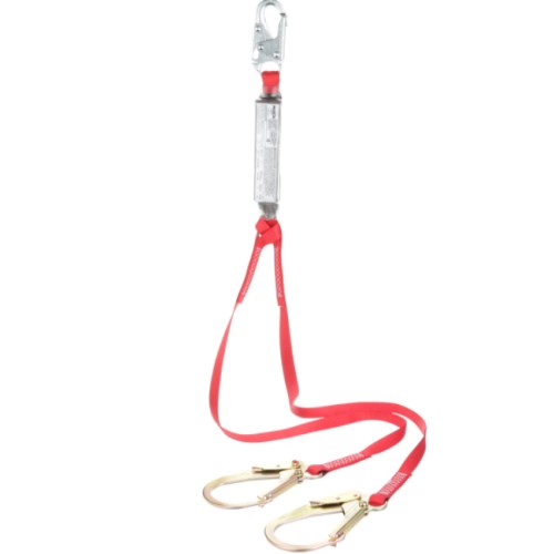 cli040 3m protecta pro pack 100% tie-off double shock absobing lanyard 1360180c
