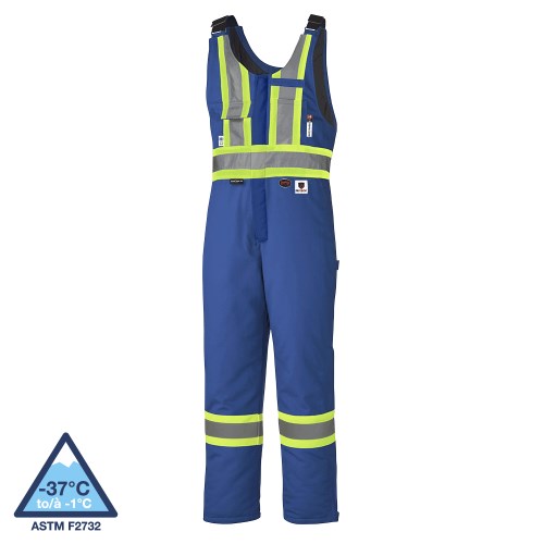 CN-5534 Pioneer FR Arc Flash High Visibility Quilted Insulated Safety Overalls