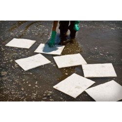 DAB114 Rouleau absorbent lourd pour l'huile et les produits à base de pétrole Brady Env Maxx 107699 107743