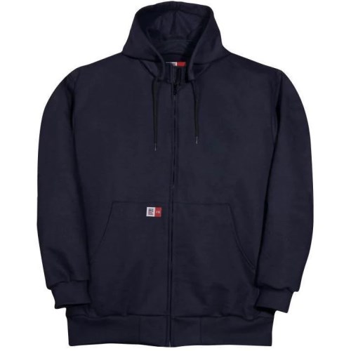 big bill wind and flame resistant zip up work sweater