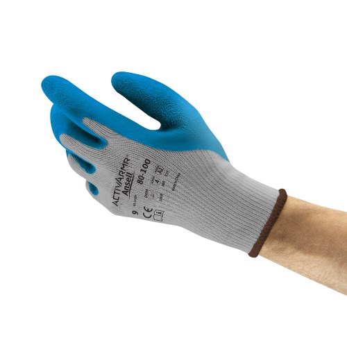 MGC168 RUBBER GLOVE POWERFLEX POLY/COT