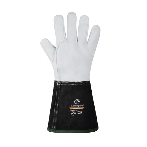 mgv281 endura winter cut-resistant goat-grain gloves with kevlar lining and gauntlet cuff
