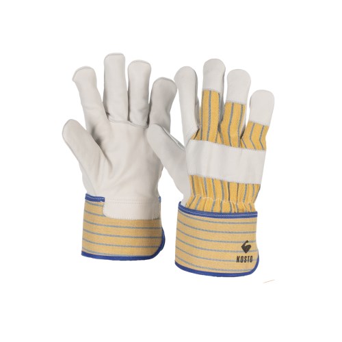kosto gants de travail d'hiver en cuir kosto