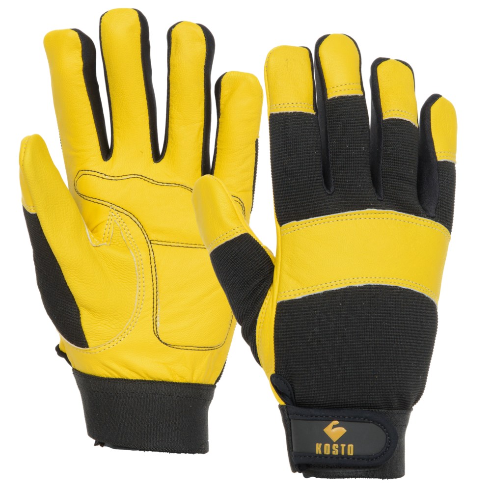 Durable Kosto Mechanics Work Gloves for Comfort | Proudly Canadian