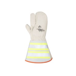 MMM009 Superior Glove Endura® Winter One-Finger Lineman Work Mitts with 6" Reflective Gauntlet Cuff