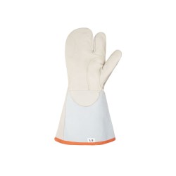 MMM009 Superior Glove Endura® Winter One-Finger Lineman Work Mitts with 6" Reflective Gauntlet Cuff
