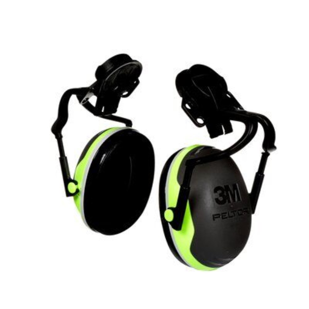 3M™ PELTOR™ X Series Earmuff, Full Brim Hard Hat Attached X4P51E