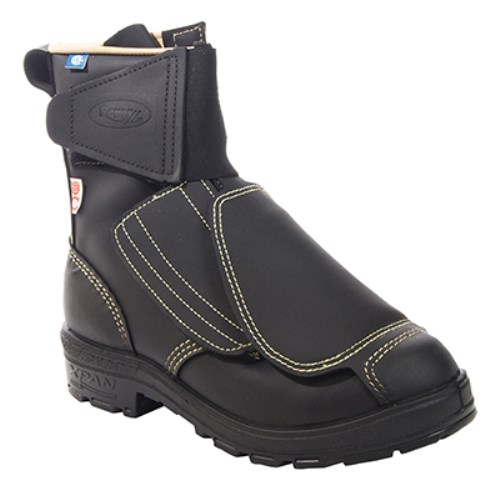 PBR130 Royer Women's 8'' Work Boots with External Metatarsal Protector and Protective Aluminium Toe