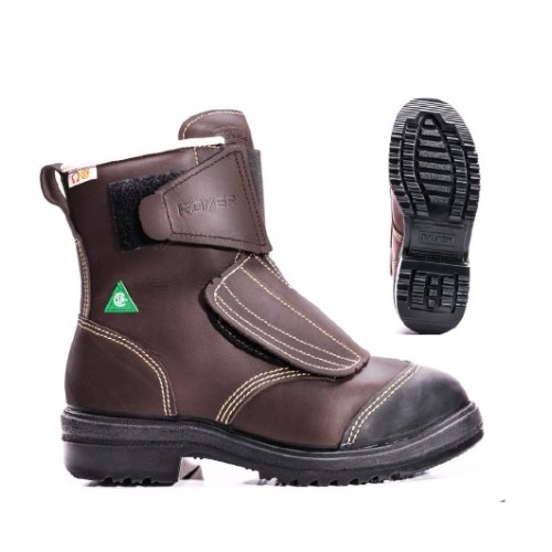 pbr219 bottes de travail royer 8" avec semelle extérieure jyg pour secteur métallurgique non magnétique 12311xpj