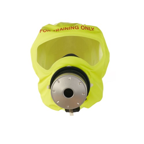 r59430 cagoule d'entraînement d'évacuation incendie avec étui rigide dräger parat® 5500 r59430 r59430