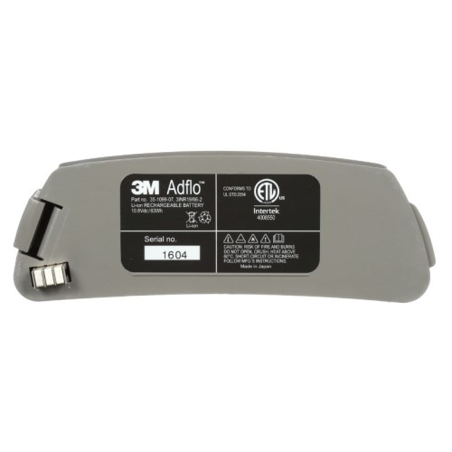 rba028 pile de remplacement au lithium-ion pour appareil respiratoire filtrant adflo ™ 3m ™, 35-1099-07 7100025245 7100025245