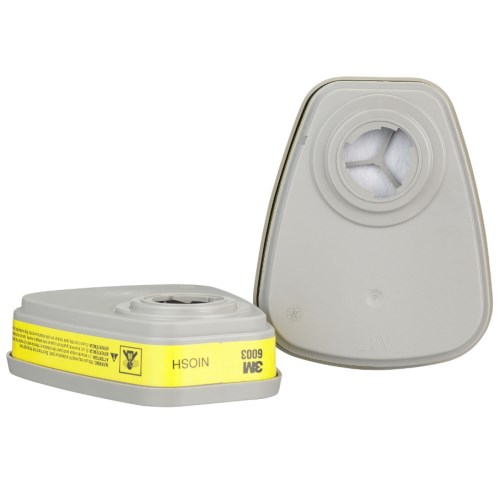 3m™ 6003 organic vapour/acid gas cartridges, 2/pkg