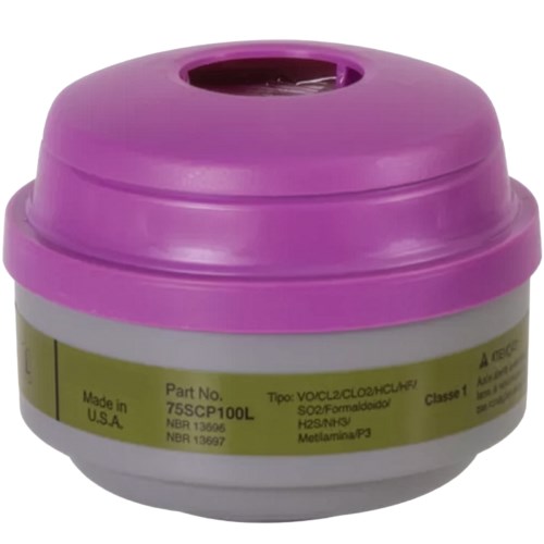 rca700 cartouche pour masque north, pqt/2 75scp100l 7000051850