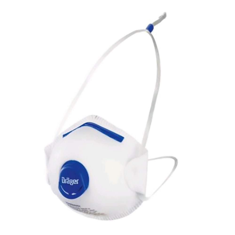 Dräger X-plore 1350 Particulate Respirator – 20-Pack, NIOSH-Certified, S/M, Adjustable Head Harness