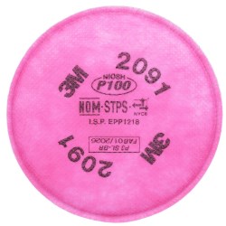 RFI013 3M 2091 P100 Particulate Filters, 2/pkg 7000051991