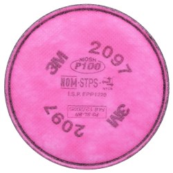 RFI017 3M 2097 Particulate and Organic Vapor Filter , 2/pkg 7000029657