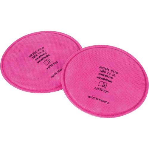 RFI028 P100 particulate filter for North facepieces, 2/pkg 75FFP100