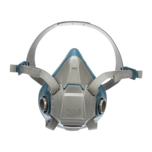 rmd035 demi-masque respiratoire série 6500 en silicone avec valve cool flow 7000128240 7000128239
