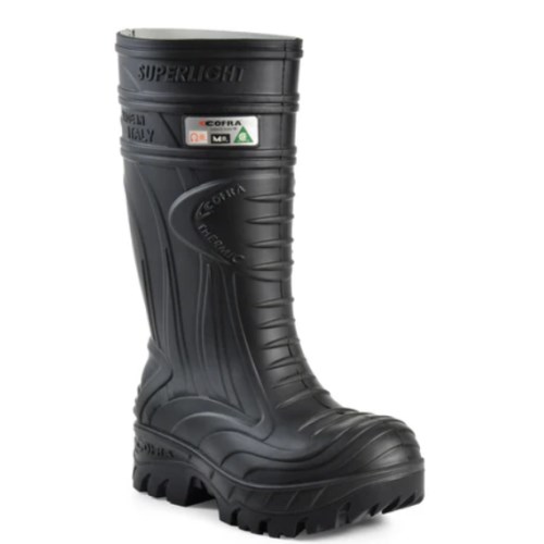 Bottes de travail en PU isolées avec protection métatarsienne interne Cofra Thermic
