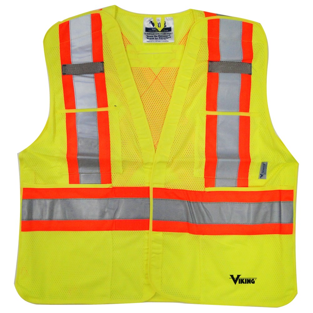 High-Visibility Safety Vest | Enhanced Visibility | 6125O | SPI