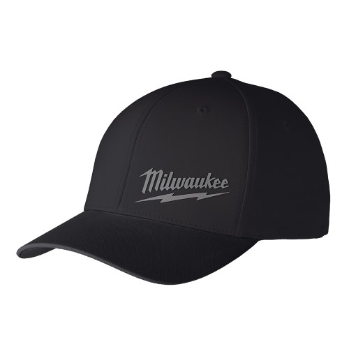 tca311-milwaukee-workskin-507-performance-fitted-hat-black-front-view.jpg