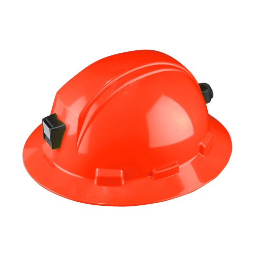 TCR099 PIP Kilimanjaro Full Brim Hard Hat with Miner's Lamp Bracket and Sure-Lock Ratchet HP641RMLB03