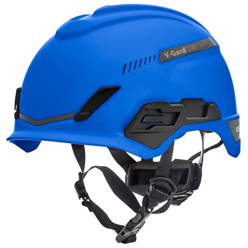 TCRVGARDH1T Msa V-Gard H1 Trivent Safety Helmet with Fas-Trac Ratchet Suspension