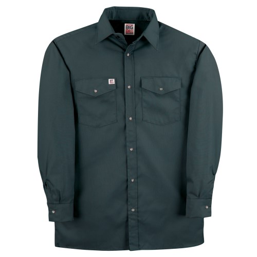 VCH00 Big Bill Long Sleeve Snap Front Work Shirt