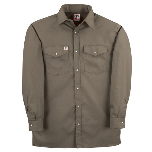 VCH00 Big Bill Long Sleeve Snap Front Work Shirt