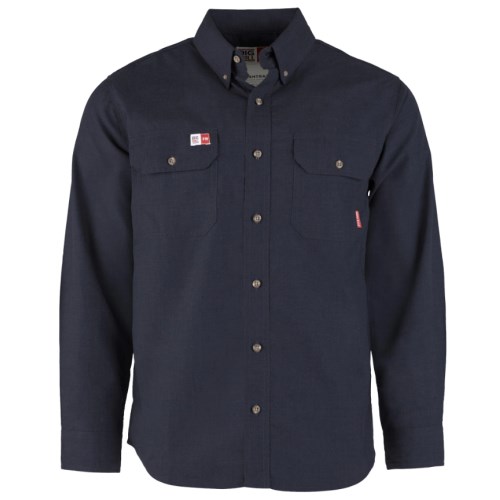 vch214-big-bill-147bdpr4-fr-pro-plus-ultralight-cat-2-shirt-navy-blue-front-view.png