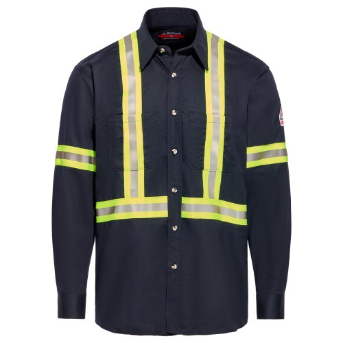 bulwark fr enhanced visibility work shirt