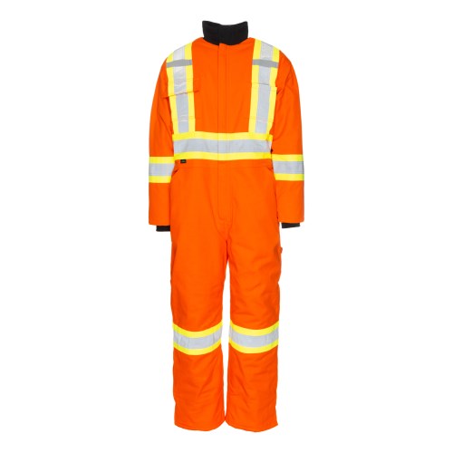 vck115 couvre-tout doublé en coton -25°c avec bandes réfléchissantes de 4'' vck115l