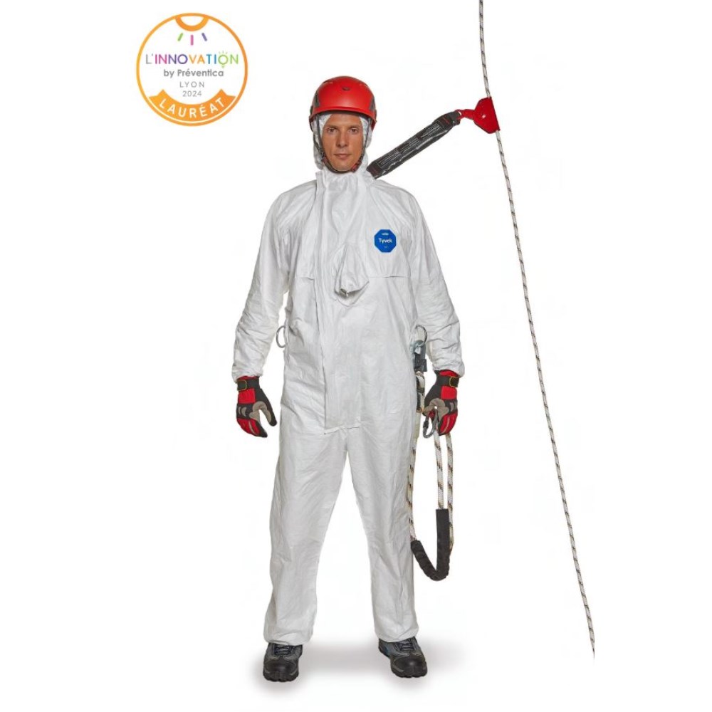 O'Neill exposure systems タッパーL DuPont™ Tyvek® 500 HP Coverall | Harness-Compatible D-Ring Access
