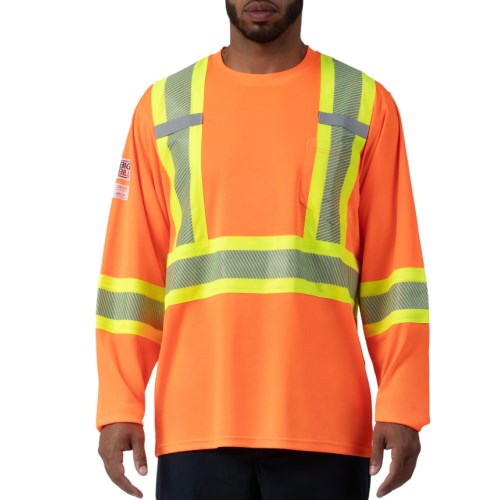 vgi744-big-bill-rt45hvk5-hi-vis-exodry-grid-long-sleeve-shirt-orange-front-view.png