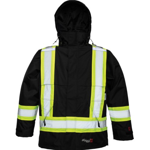 vma055 viking professional journeyman high visibility 300d fr work jacket 3907frj