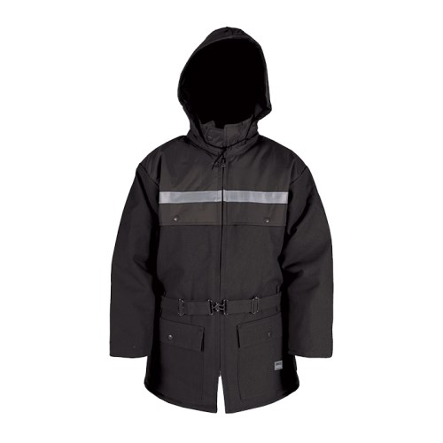 VMA62 Insulated Duck Parka Style Jacket with Nylon Shoulders