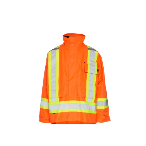 manteau de pluie haute visibilité durable de kosto