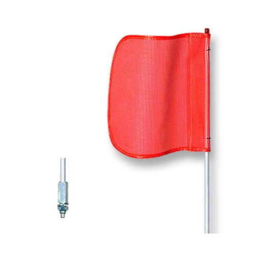 XDR006 Checkers® Flagstaff™ Non-Lighted Warning Whip 12" FS8-O