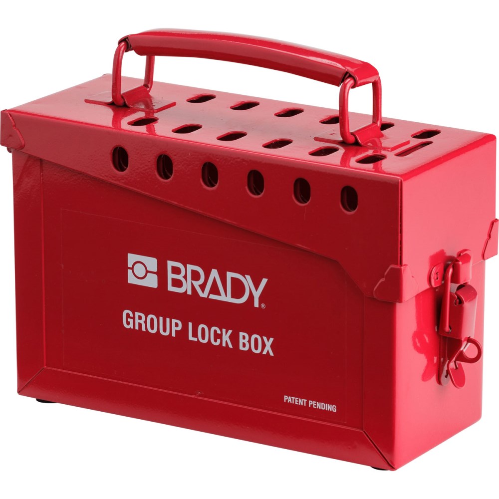 Brady Portable Metal Group Lockout Box 65699 | Proudly Canadian