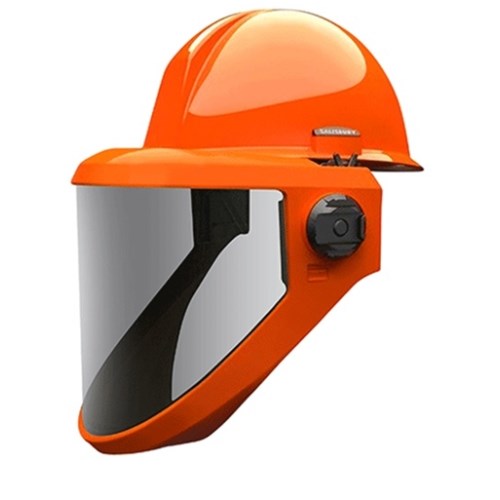 YVIZ31 Hard Hat with Anti-fog Visor and Chinguard, Arc Flash Resistant AS1000HAT RTA QUOTE AS1000HAT-SPL